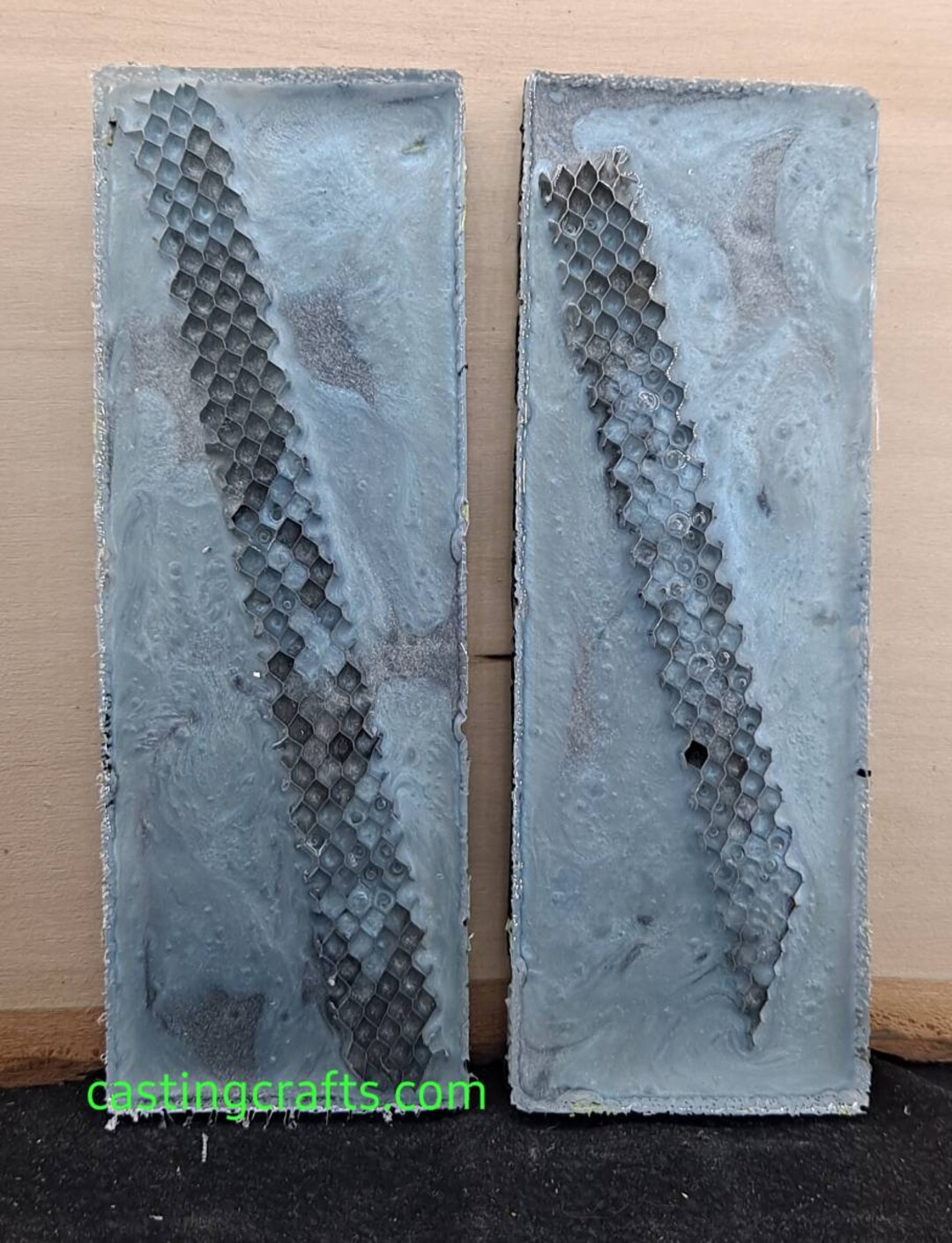 Ice Large Resin Knife Scales Etsy
