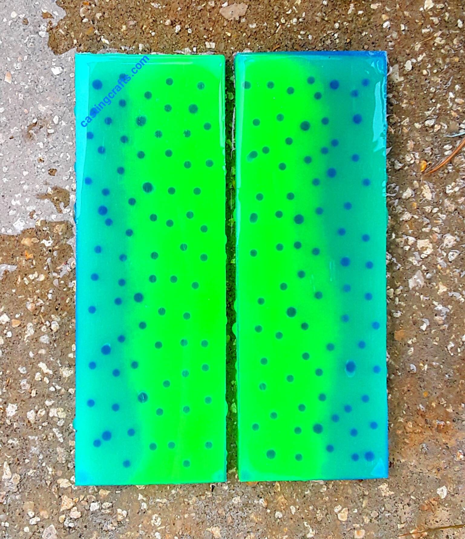 Mahi Mahi Large Resin Knife Scales Etsy
