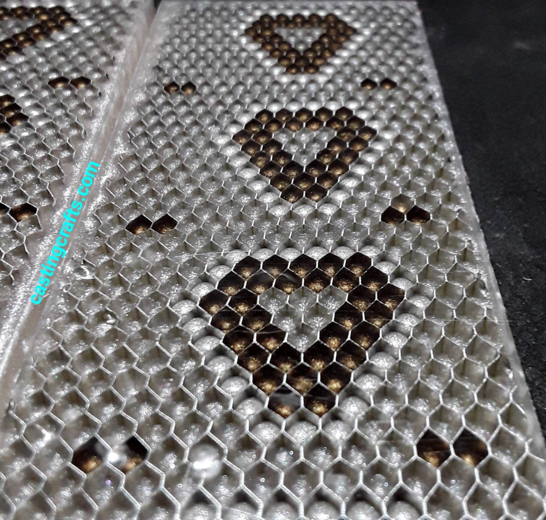 Rattlesnake Large Resin Knife Scales Etsy