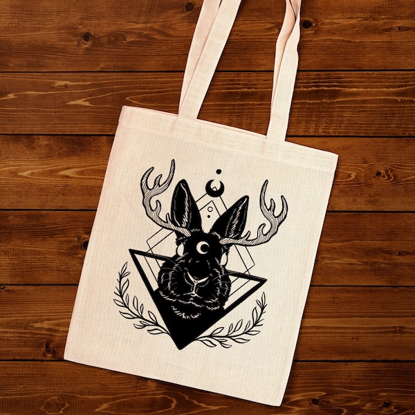 Stofftasche "Jackalope"