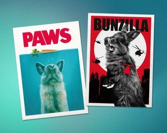 Postkarte "PAWS" | DIN A6