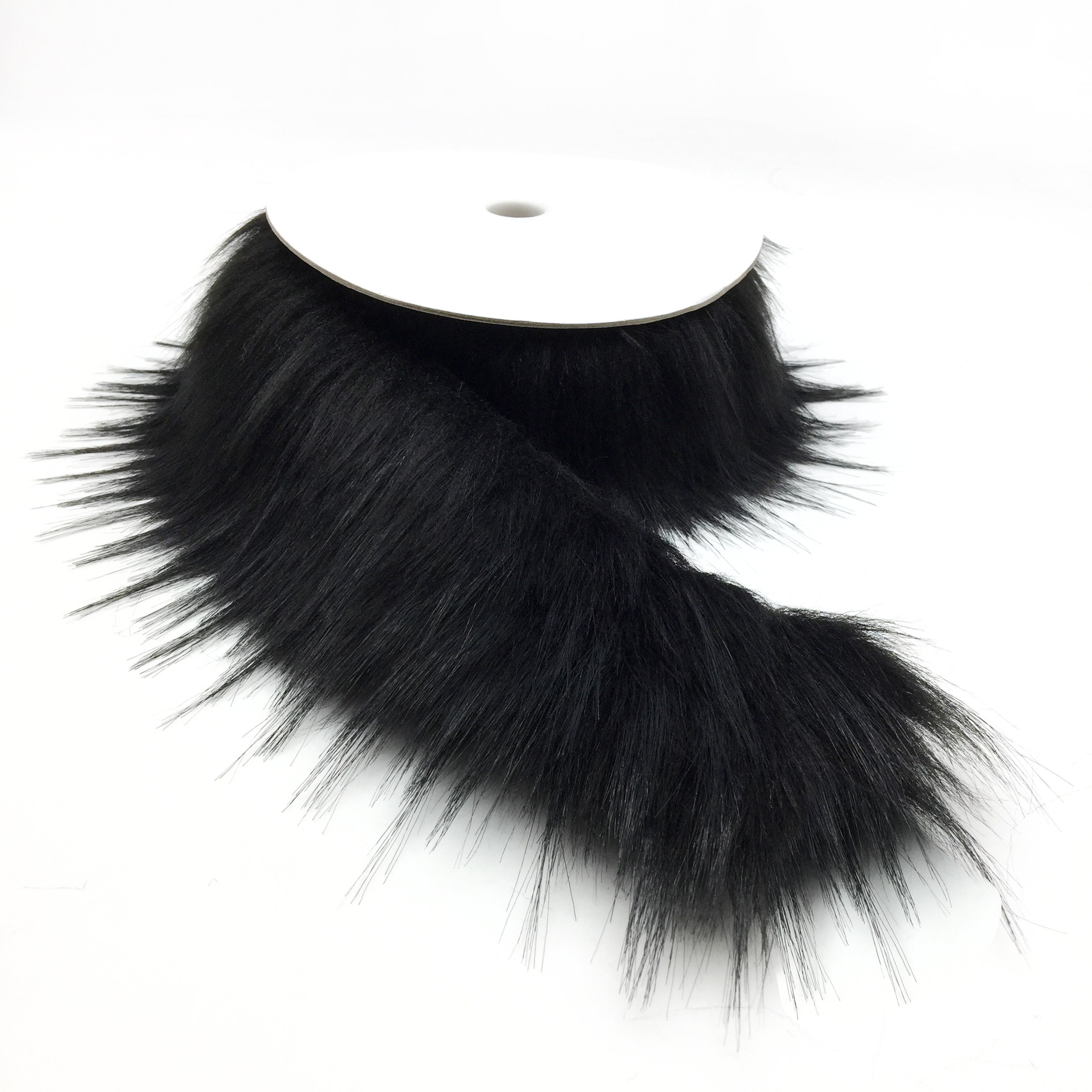 Faux Fur Trim Brown/navy/black/ivory Fur Trim, Soft Fur, Fur Stripe, Furry  Stripe, Fur Long Trim 