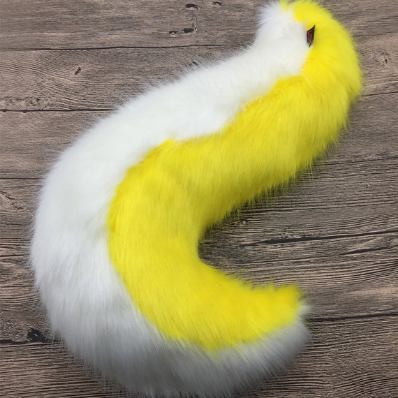Faux fur fursuit tail