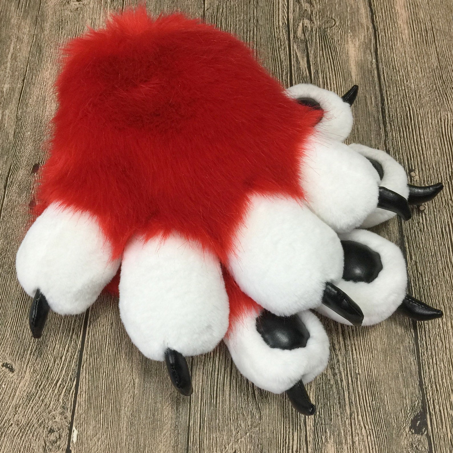 Faux Fur Fursuit Paws Fluffy Furry Handpaws Fursuit Partials Etsy