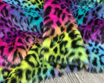 Neon animal cheap print clothing