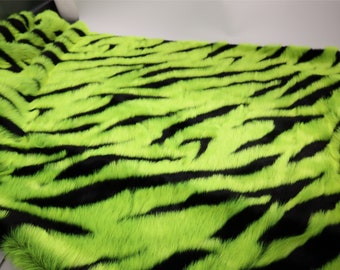 lime green fuzzy jacket