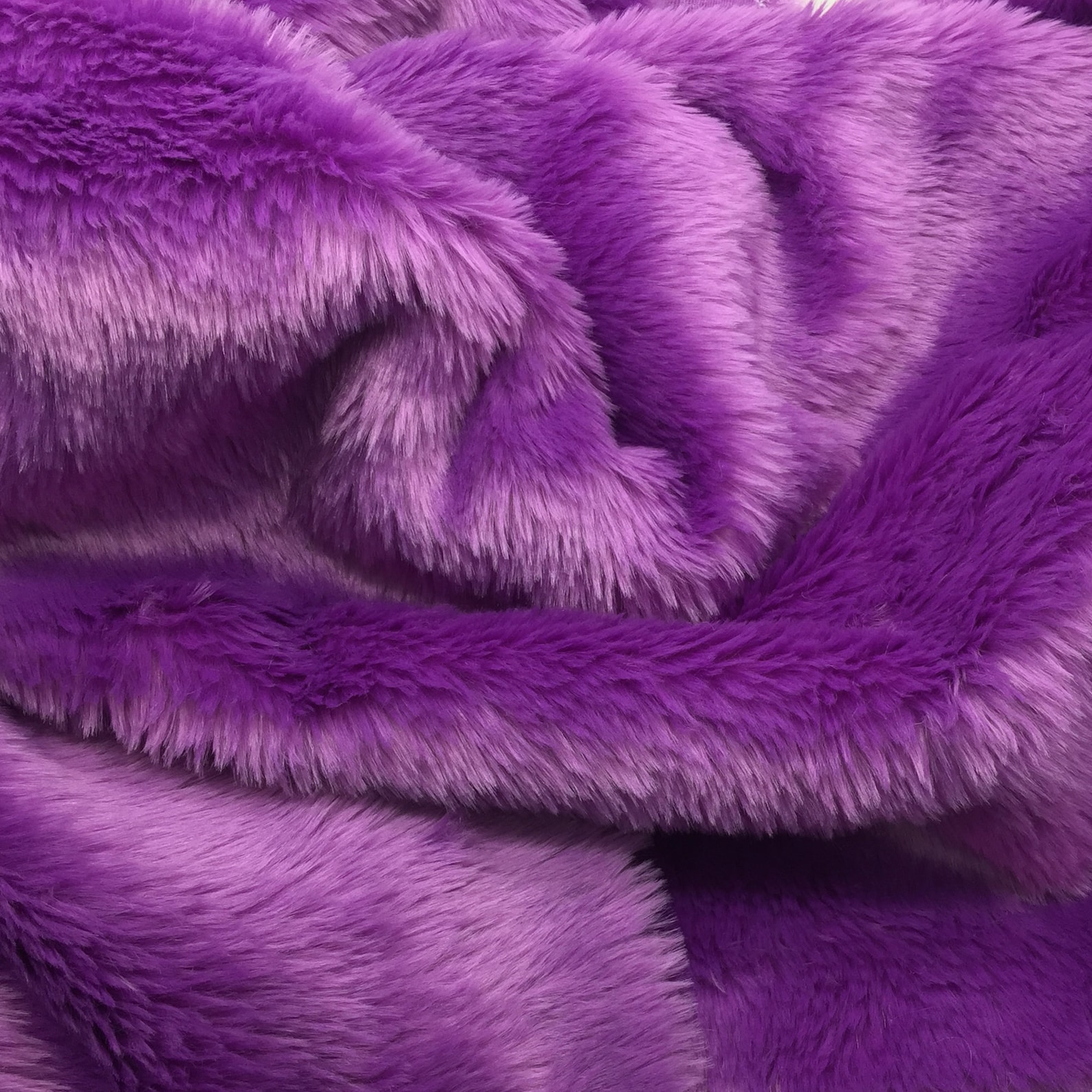 Violet Purple Premium Soft Bunny Fur Short Pile Faux Rabbit Etsy