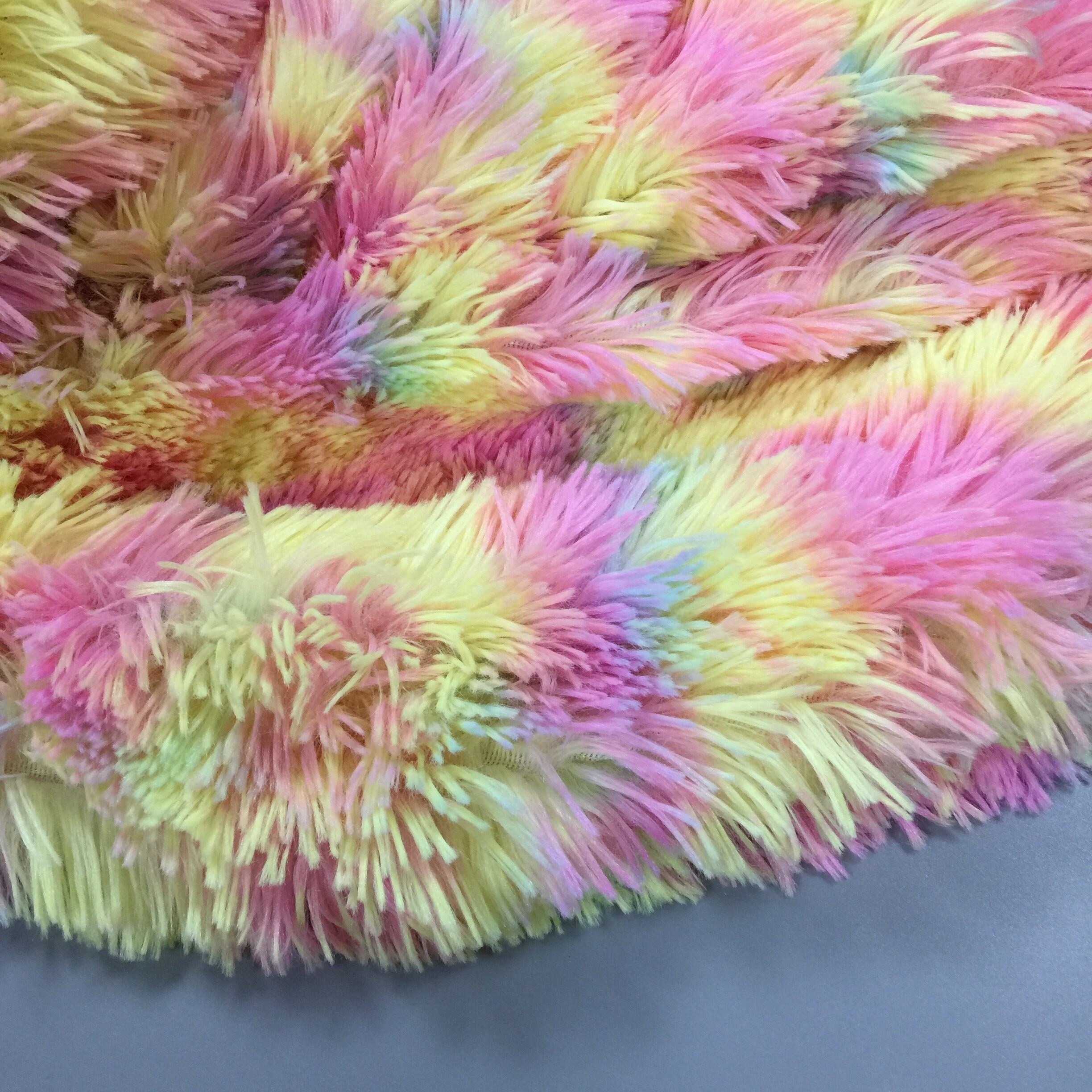 Minky Fabric Long Pile Furry Super Soft Fabric Fluffy Candy Etsy