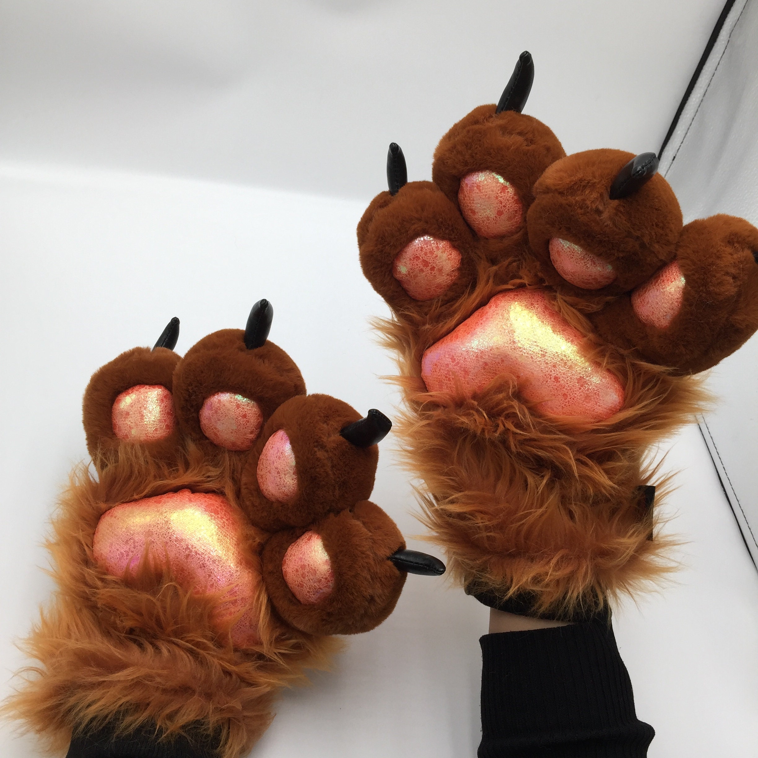 Fursuit Paws Furry Handpaws Cute Fluffy Faux Fur Fursuits Etsy