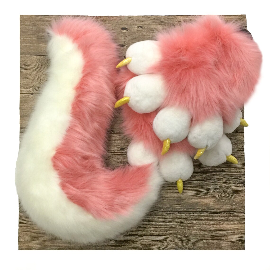 Fursuit Paws Furry Handpaws Cute Fluffy Faux Fur Fursuits Etsy