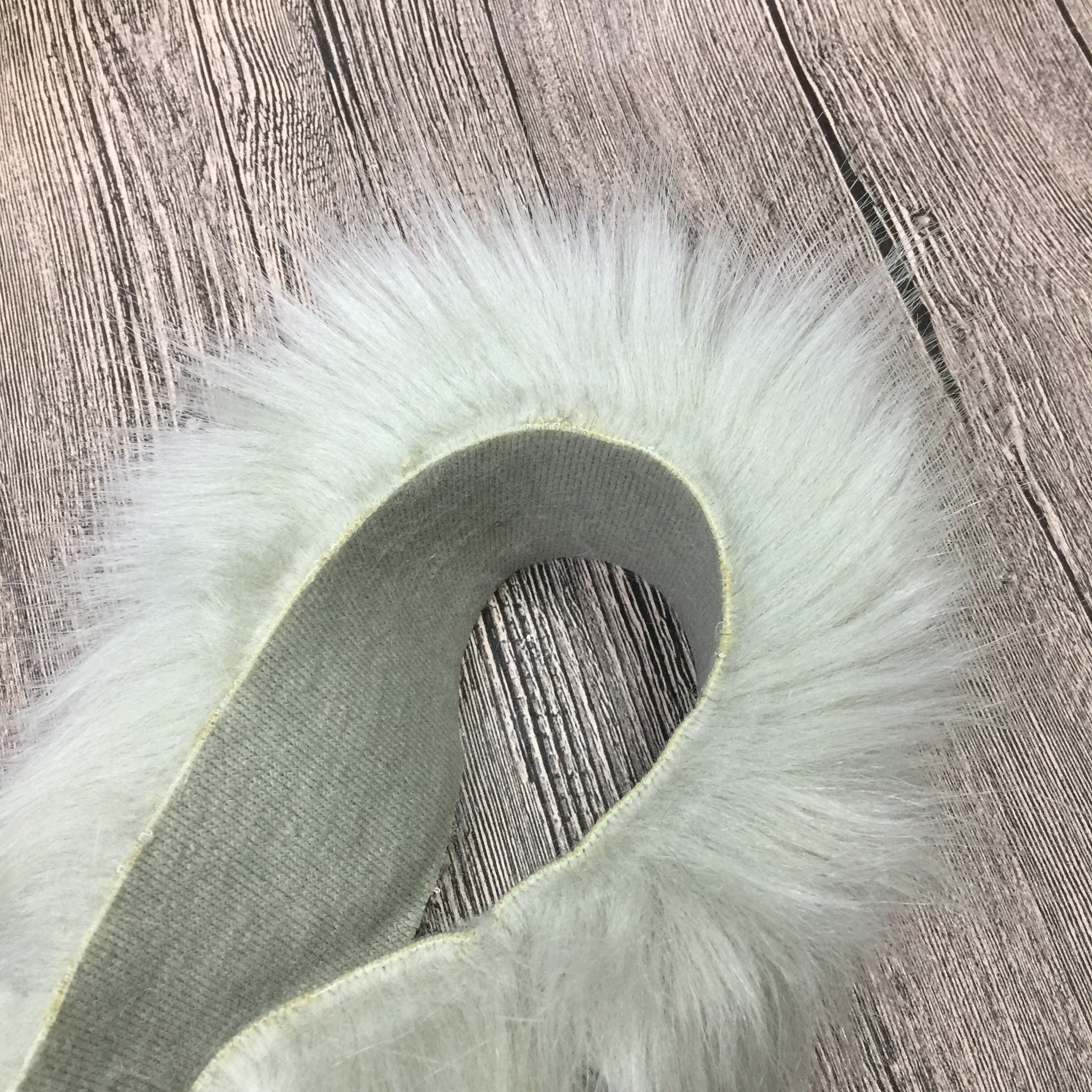 2 Yards Decorative Grass Green Faux Fur Ribbon Trim Faux Fur Etsy