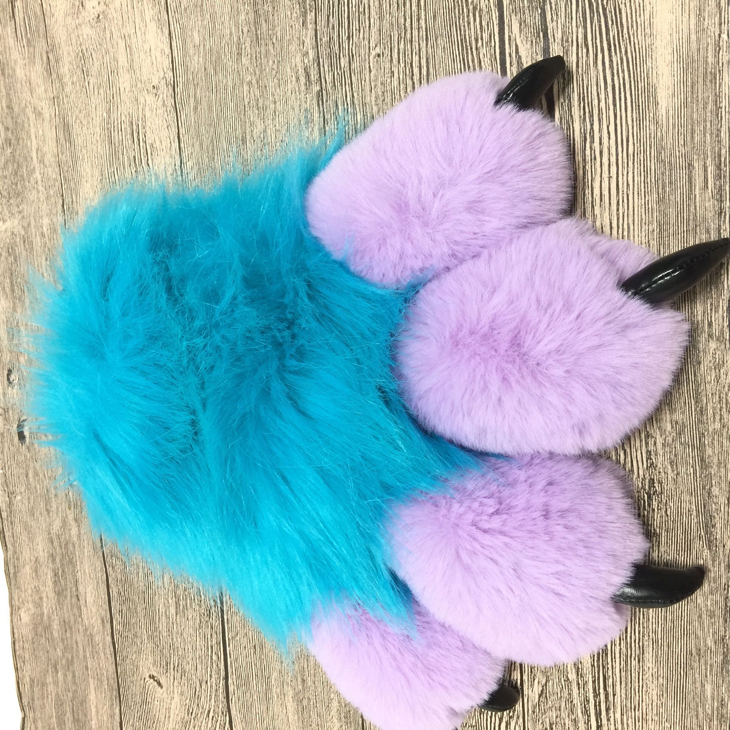 Fursuit Paws Furry Handpaws Cute Fluffy Faux Fur Fursuits Etsy