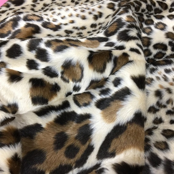 Leopard Faux Fur, Leopard Fur Fabric Craft Squares, Fursuit Fur, Fake Fur,  Cosplay Fur, Animal Faux Fur, Faux Fur Fabric, Leopard Fabric 