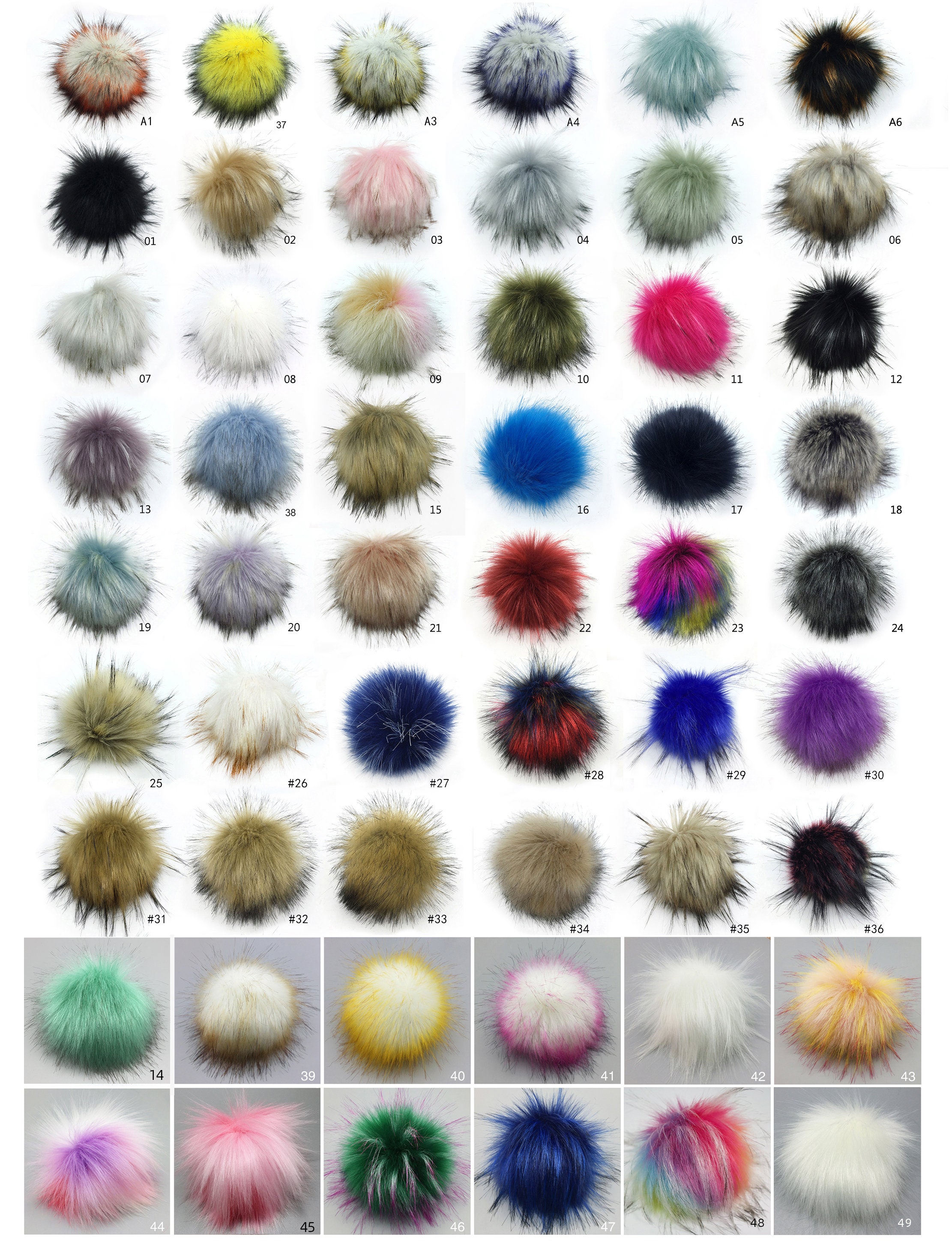 maniere pom pom hats