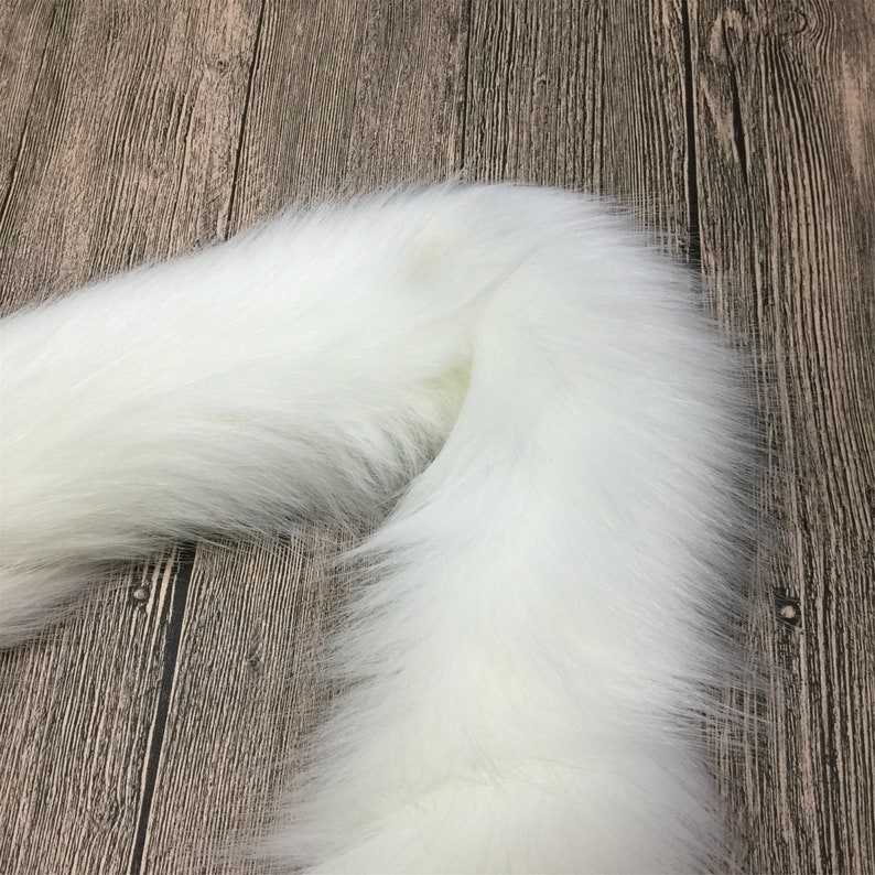 2 Yards Decorative Pure White Faux Fur Ribbon Trim Faux Fur Etsy Canada