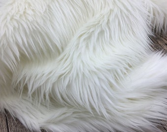 Faux Fur Platinum and Ivory Tone Tibetan Fox New Desert Fox - Etsy
