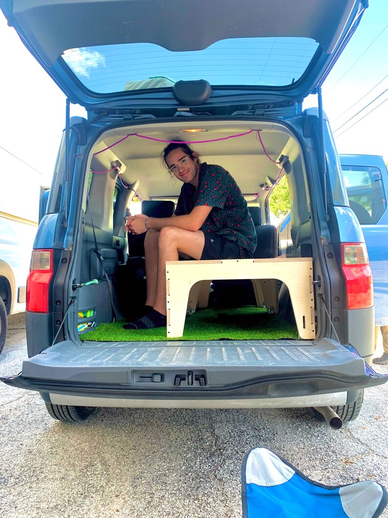 Honda Element Camper Bed Car Camper Bed Van Life Truck Etsy