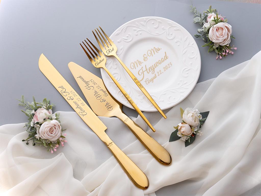 Wedding Plate Set