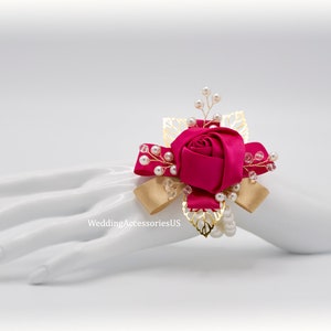 Mauve Boutonniere, Wedding Boutonniere, Pink Rose Boutonniere, Prom and Homecoming Boutonniere, Mauve image 9