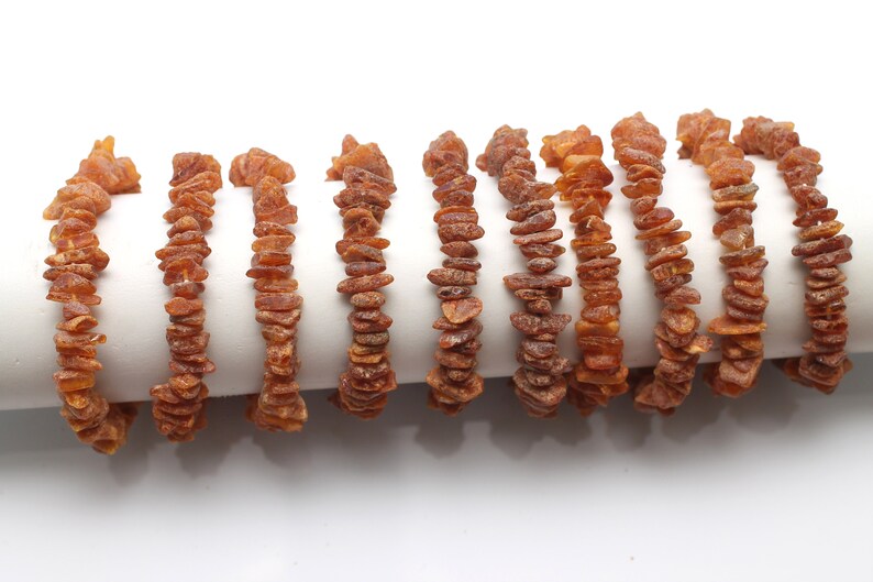 Raw Bracelets Bulk Wholesale Lot x 10 Baltic Amber stretch Bracelet 7 inch 17-18 cm