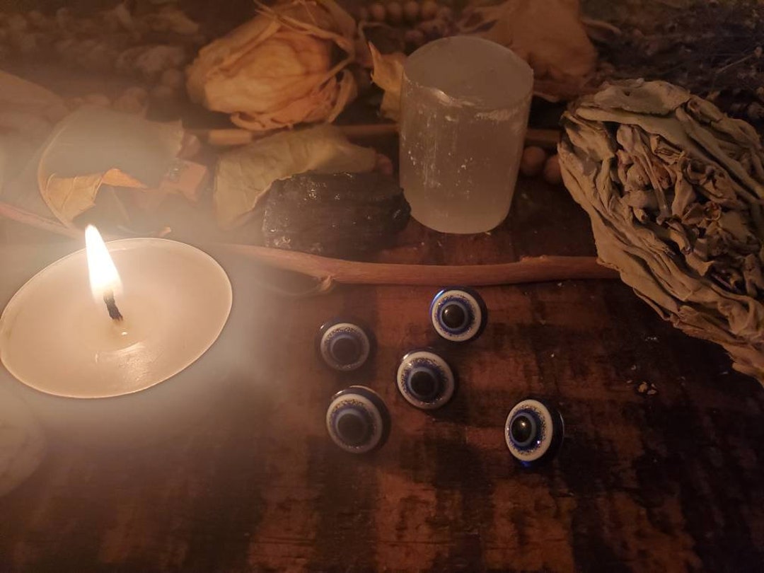 5 Evil Eye 2 SURPRISE THUMBTACK Etsy