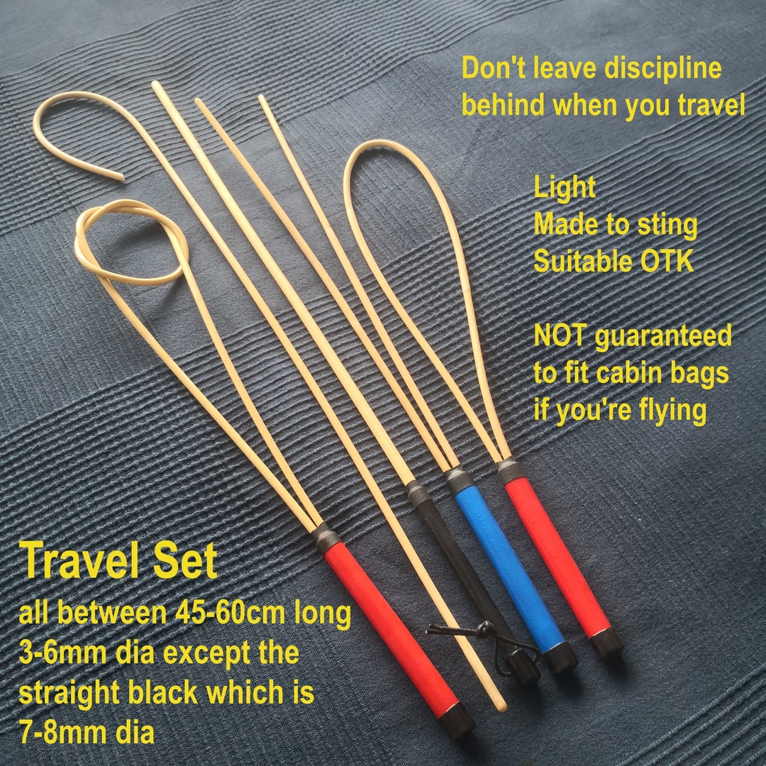 Spanking Travel Set of 5 Canes - Etsy UK