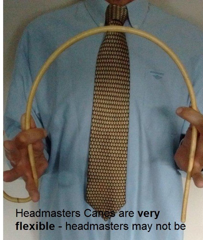 Spanking Cane Headmaster School Style Crookhandled Cane Etsy UK