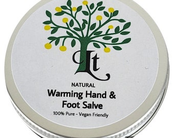Warming Hand and Foot Salve – for those who always feel the chill - 100% Natural