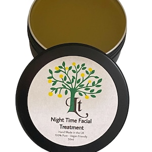 Nighttime Face Balm, Deeply Moisturise And Revitalise