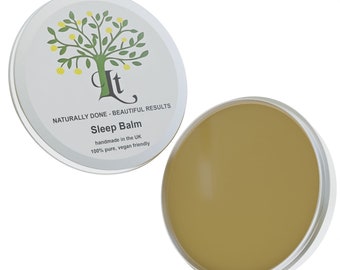 Bálsamo para dormir: Lavanda y manzanilla 100% naturales y relajantes, ritual para antes de acostarse