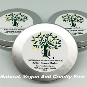 Natural After Shave Balm, The Perfect Post-Shave Solution