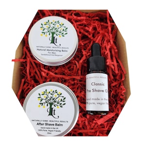Shave And Groom Set  To Protect And Care For Your Skin Naturally - Vegan
