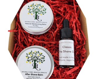 Shave And Groom Set  To Protect And Care For Your Skin Naturally - Vegan