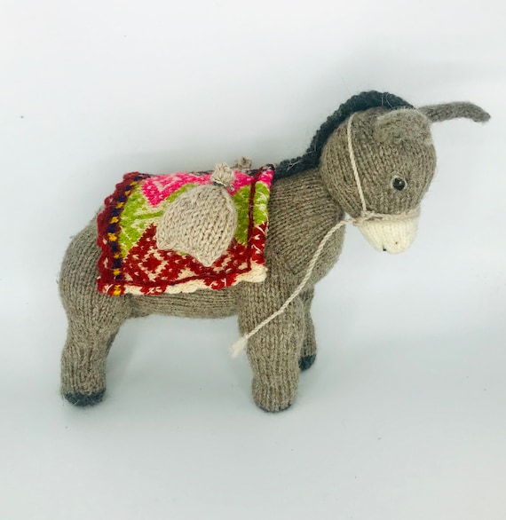 stuffed donkey toy