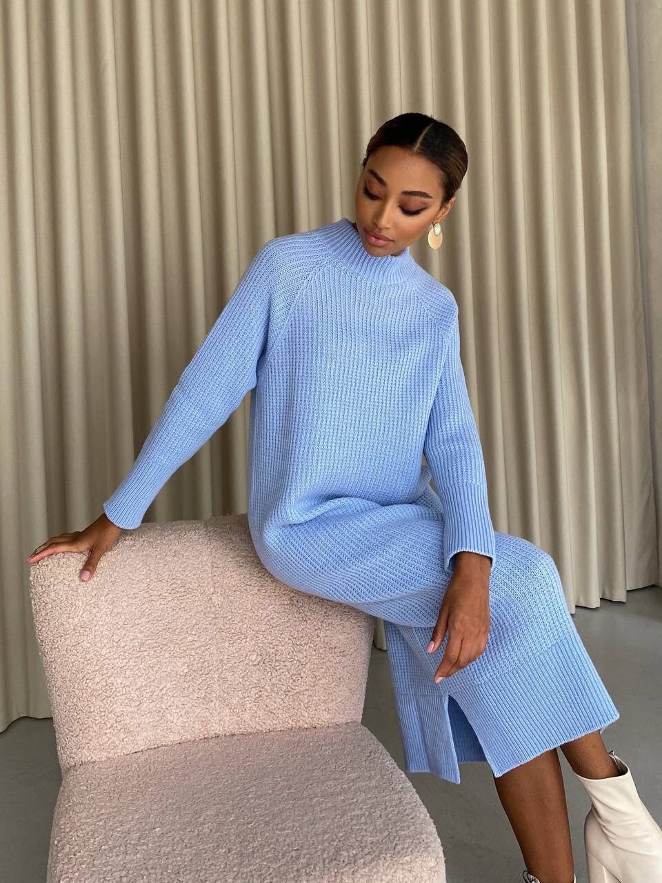 Loose Sweater Dress - Etsy