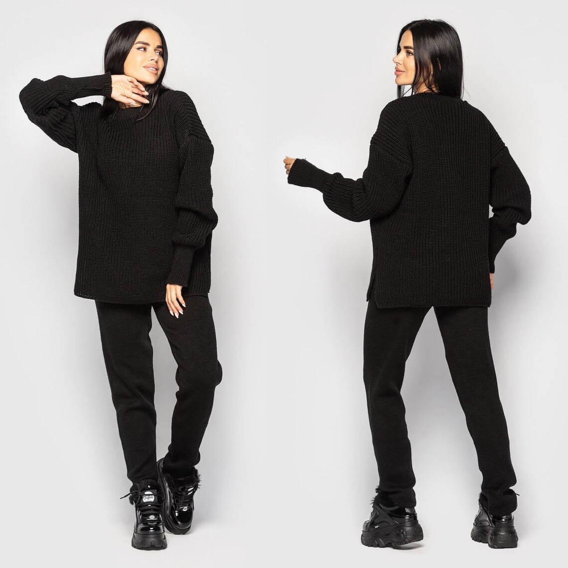 knitted loungewear women