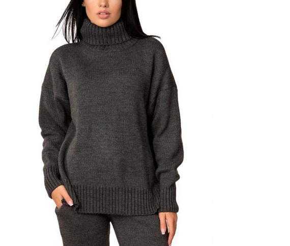 Next black roll neck cheap jumper