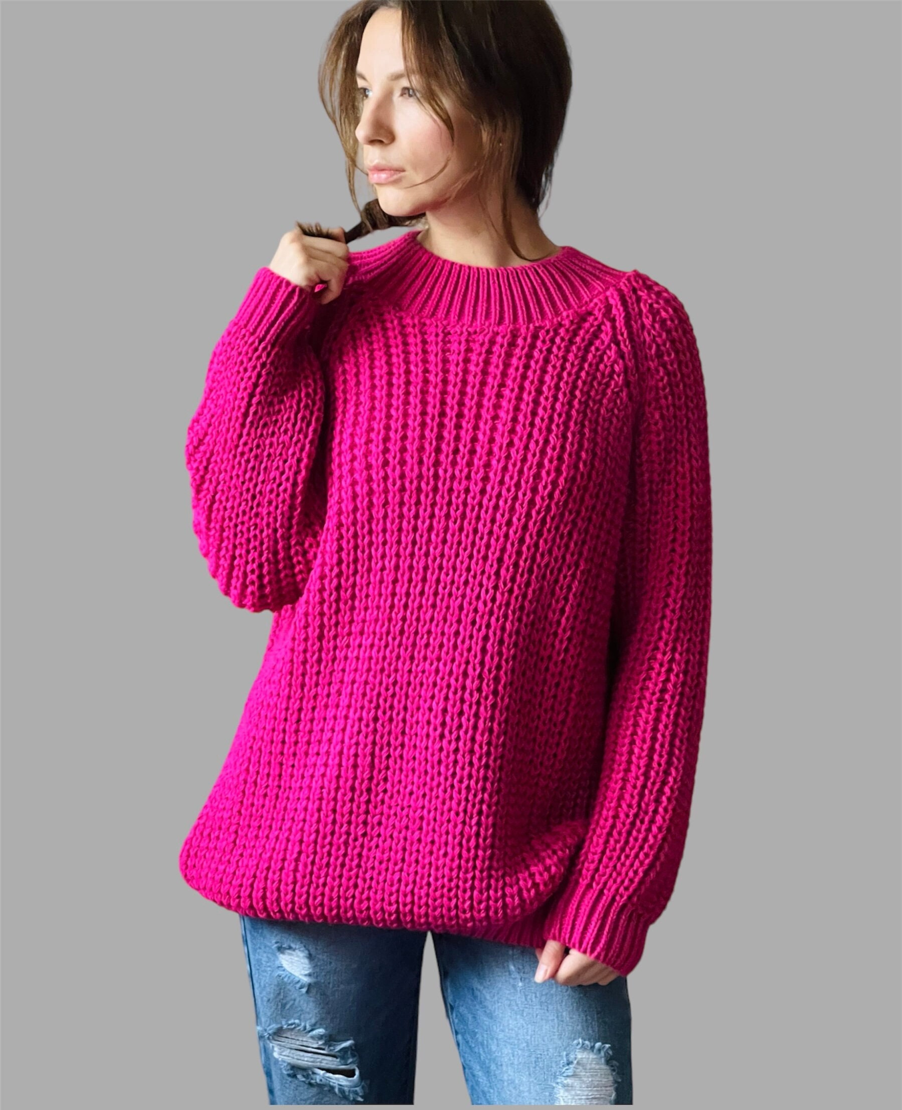 Waffle knit jumper clearance womens