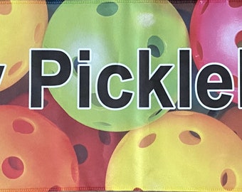 Pickleball towel-Pickleball Cooling towel- Imprinted Play Pickleball