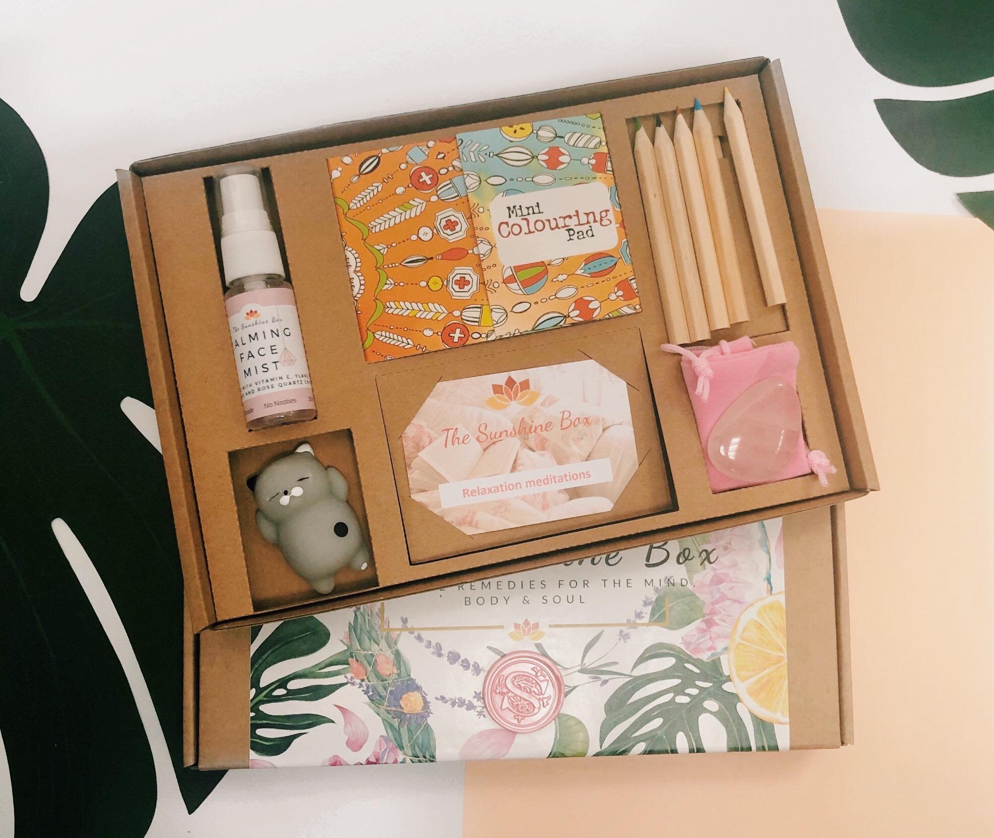 3 Month Wellbeing Box Subscription Combining Mindfulness Etsy