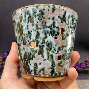 Small/Medium Hanging Ivy Handmade Orchid Planter
