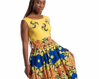 African Print Dress, African Maxi Dress, African Clothing, African Fashion, Ankara Dress, African Fashion, African dress