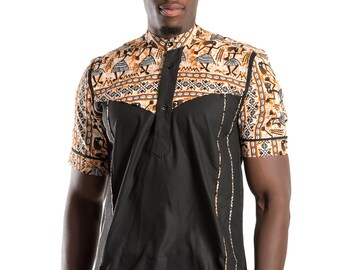 African Men Shirt - Etsy