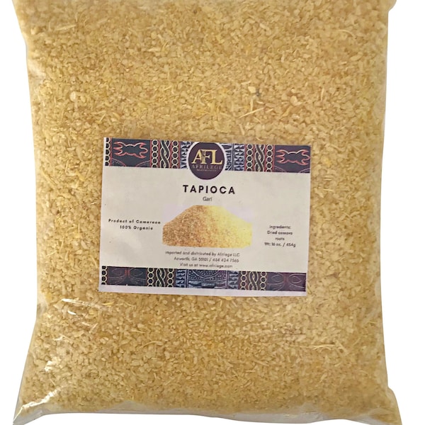 Garri from Cameroon / Tapioca / Cassava starch / Tapioca jaune / Yellow Garri / White garri