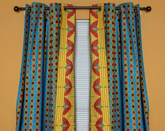 African Curtains Etsy