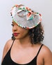 African print fascinator / african headwear / Ankara fascinator / Gift for her / african women hat / african hair accessories 