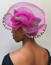 African print church hats / African fascinator / Kente headwear / Gift for her / african women hat / hair accessories / Ankara church hats 