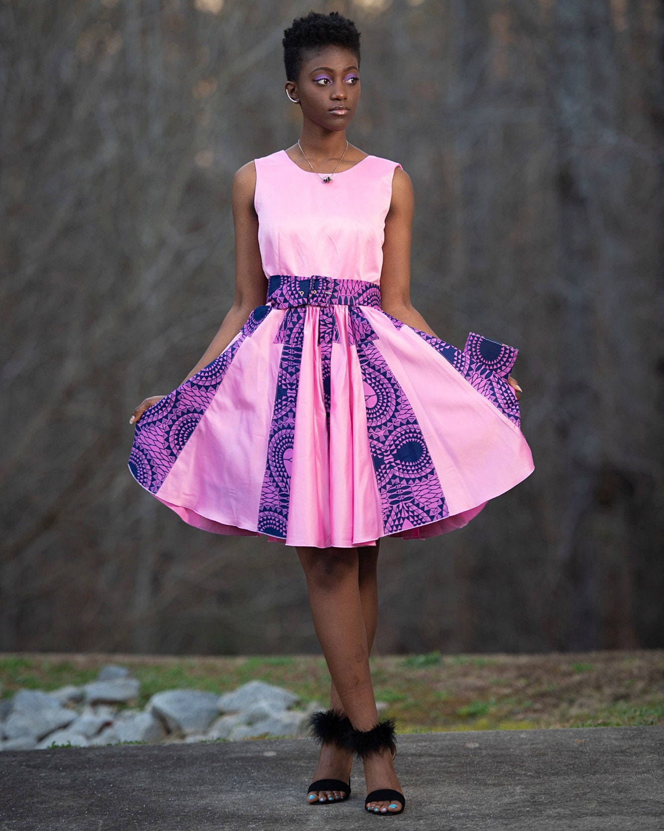 African Print Dress Ankara Dress African Clothing for Women - Etsy