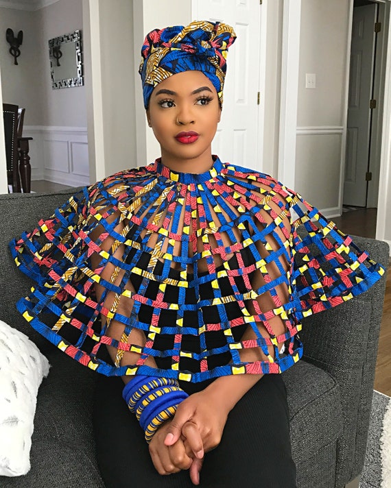 African print choker clearance