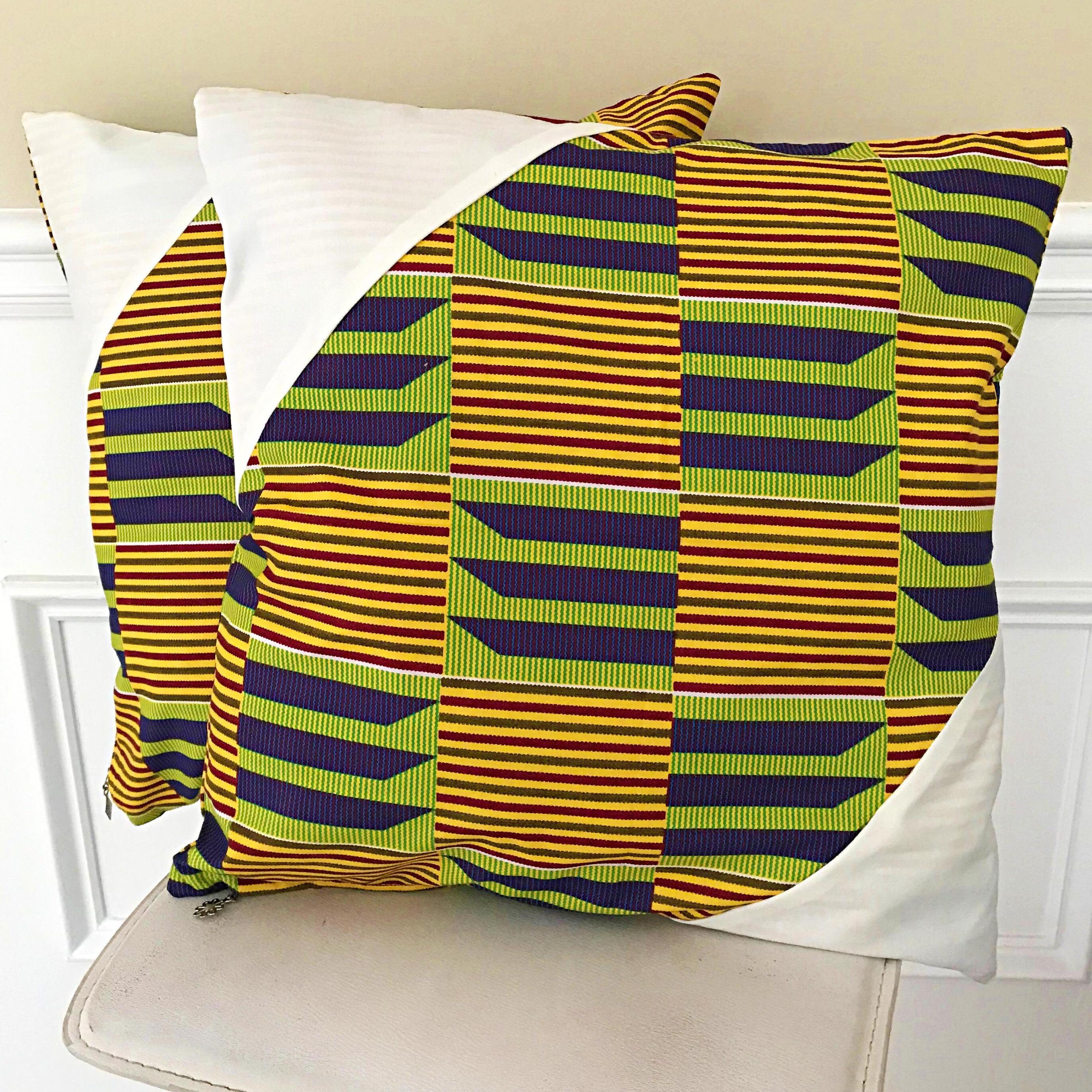 African Print Curtains /african Print Kente Grommet Curtains / Etsy